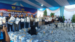 BNN Sebut Narkoba 3,37 Ton di Gresik Diduga untuk Bahan Vape