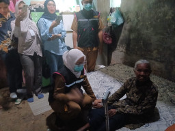 Momen Puskesmas Mumbulsari Jember Layani Lansia Pascastroke Lewat Home Care Gratis