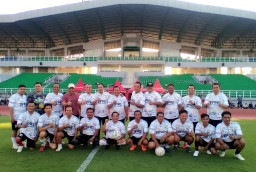 DPRD dan Pemkab Sidoarjo Bangun Kebersamaan Lewat Laga Sepak Bola