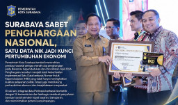 Raih Dua Penghargaan Nasional, Surabaya Buktikan Satu Data NIK Pacu Pertumbuhan Ekonomi