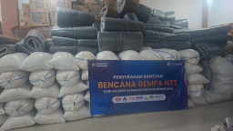 Gotong Royong Holding Kawasan Industri, SIER Himpun dan Salurkan Bantuan Rp423 Juta untuk Korban Gempa NTT