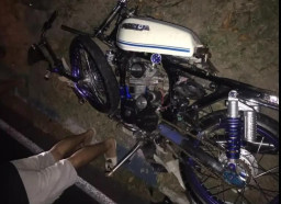 Adu Banteng Dua Motor Terjadi di Mojokerto, 3 Nyawa Melayang di TKP