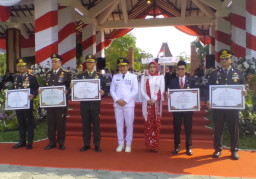 Semarak HUT ke-81 RI Sidoarjo, Dari Pemberian Remisi hingga Rekor MURI Polresta