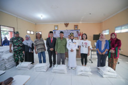 14.373 KPM di Kota Mojokerto Terima 30 Kilogram Beras dari Bapanas