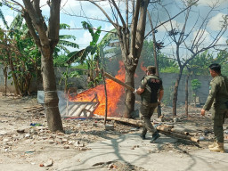Pemkab Sidoarjo Ratakan 21 Lapak di Eks Lokalisasi Krengseng, Penataan Kawasan Berlanjut