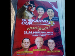 Ketika Foto Armuji Tak Dimasukkan dalam Poster Soekarno Cup 2026, Ada Apa dengan PDIP?