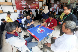 Adu Taktik Kemerdekaan, Saat Jurnalis Surabaya Rayakan HUT ke-81 RI Lewat Turnamen Domino