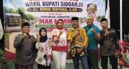 Jembatan Antar Desa Diresmikan Wabup Sidoarjo, Namanya Jembatan Mak Mimik