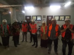 Komisi C DPRD Surabaya Sidak Proyek Alun Alun Suroboyo