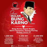Bulan Bung Karno, PDIP Surabaya Gelar Lomba Foto dan Bagi-bagi Buku