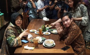 Anak Presiden Jokowi Belajar Soal UMKM ke Wali Kota Risma