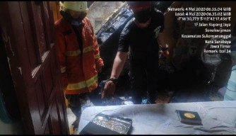Subhanallah, Satu Ruangan Tidak Tersentuh Api Pada Kebakaran Rumah di Surabaya, Ini Penyebabnya