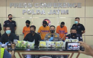 Gerebek Bandar Narkoba Jaringan Malaysia, Polisi Amankan 8,4 Kg Sabu