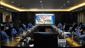 Peringati HUT KORPRI, Pemkot Batu Gelar Teleconference