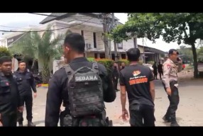 10 Anggota Polisi Terluka dalam Ledakan di Markas Brimob Surabaya