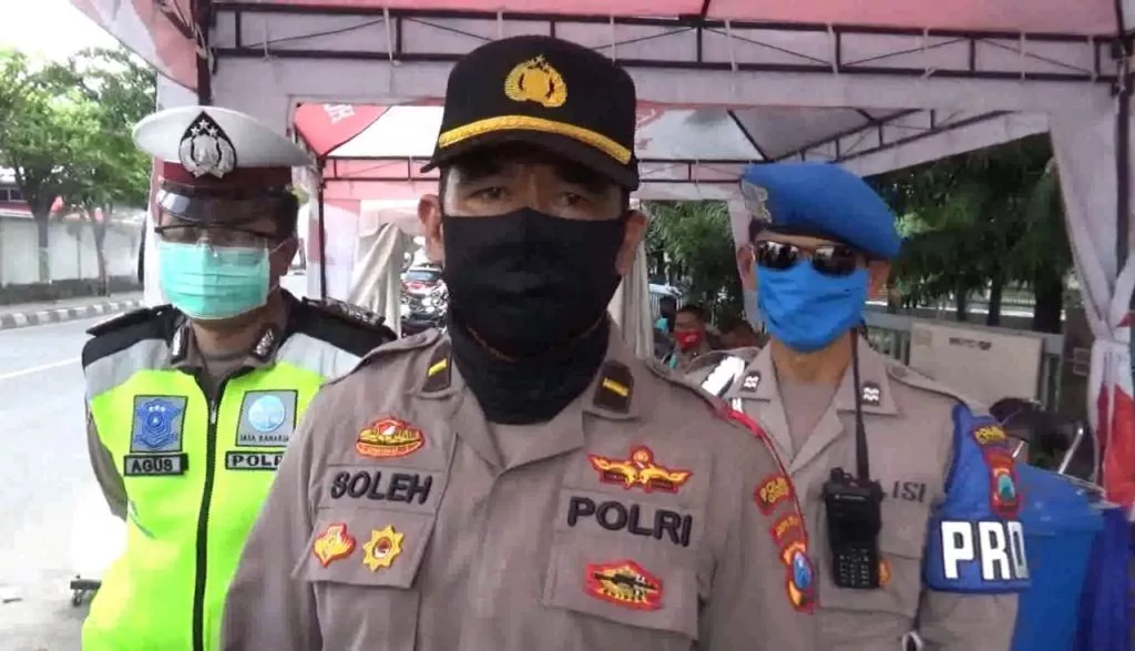 Tindak Tegas Hari Keempat PSBB Gresik, Pengendara Luar Kota Diminta Putar Balik