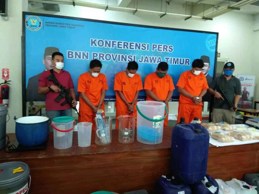 Masuk Jaringan Narkoba, Kiper PSHW dan Mantan Pemain Persela Lamongan Ditangkap