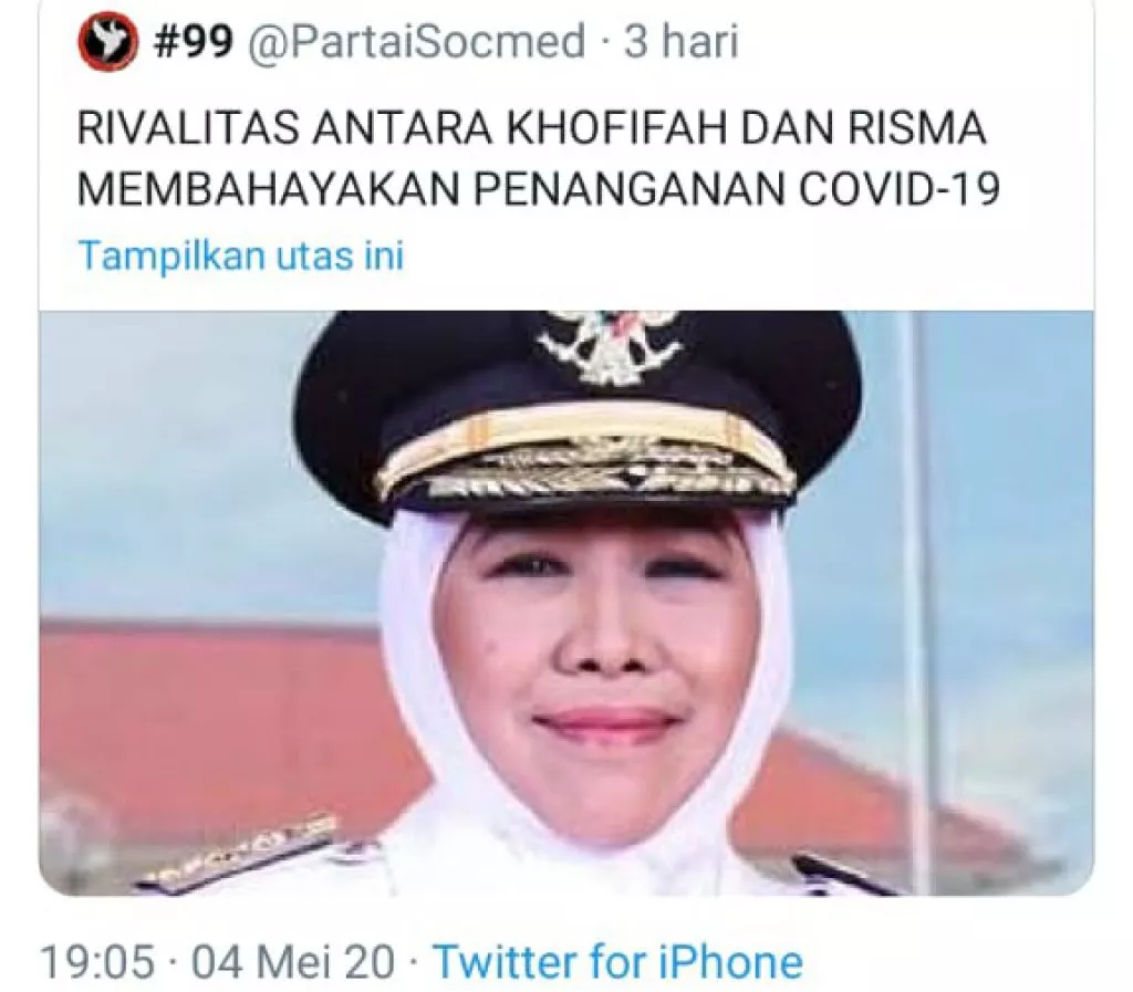 Netizen Menyorot Rivalitas Khofifah Vs Risma di Tengah Pandemi Covid-19