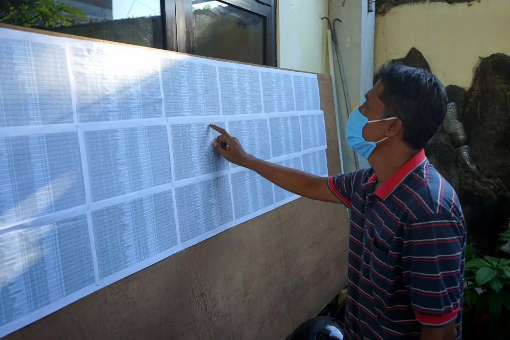 Ditempel di Kantor Kelurahan, Warga Surabaya Bisa Cek Sendiri Daftar Penerima Bantuan Covid-19