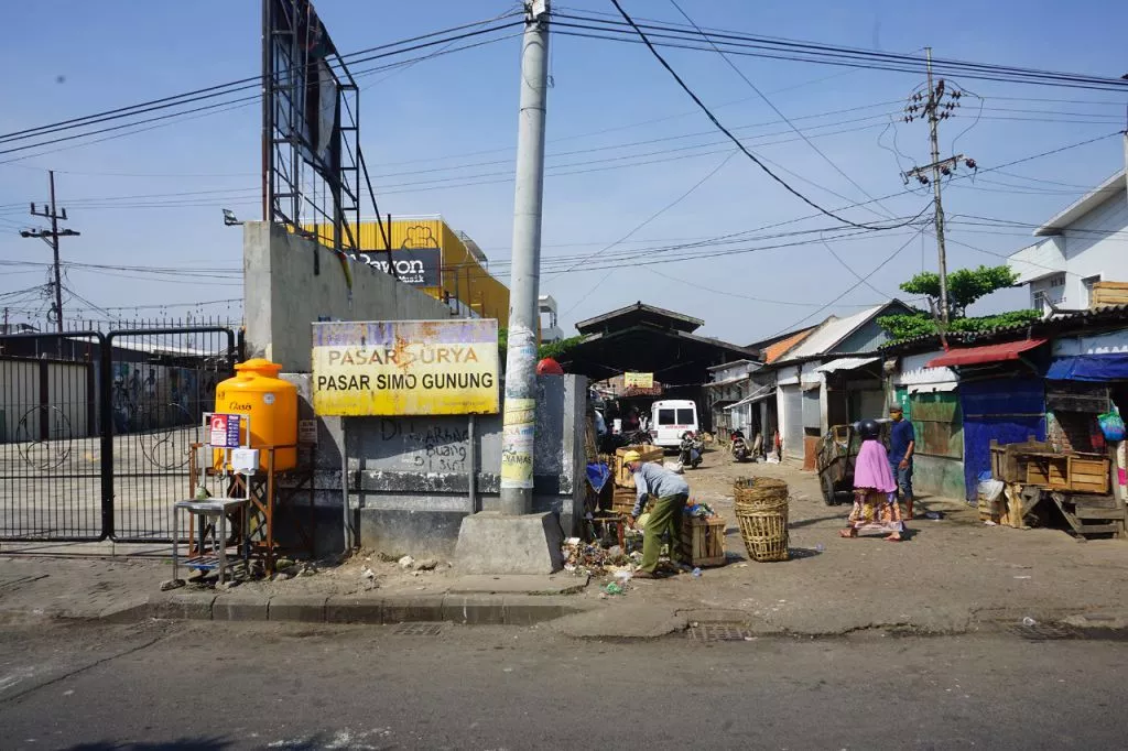 Ada Pedagang Dinyatakan Reaktif, Pasar Simo dan Simo Gunung Ditutup 14 Hari
