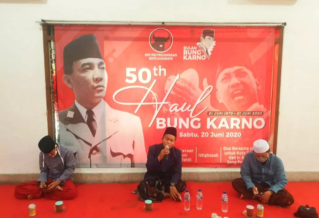 PDIP Surabaya Gelar Doa Bersama Lintas Agama Peringati Haul ke-50 Bung Karno