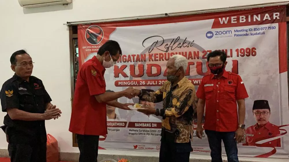 Refleksi Kudatuli, PDIP Surabaya Hadirkan Tokoh dan Saksi Sejarah