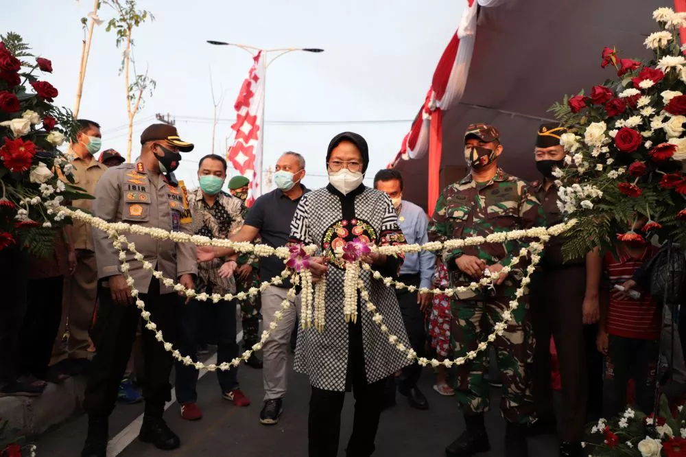 Peresmian Box Culvert Manukan-Sememi oleh Wali Kota Surabaya