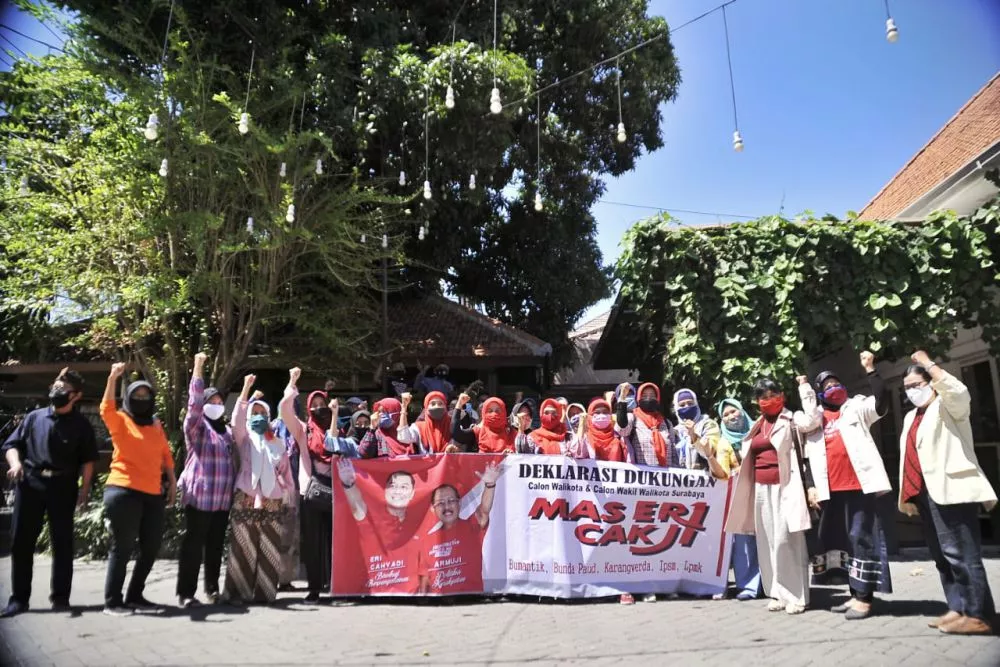 Gabungan Elemen Masyarakat Deklarasikan Diri Dukung Eri Cahyadi Maju Pilwali Surabaya 2020
