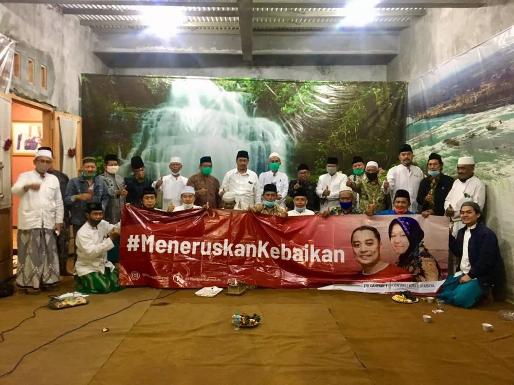 Kiai NU se-Surabaya Minta Eri Cahyadi Teruskan Risma Jadi Wali Kota