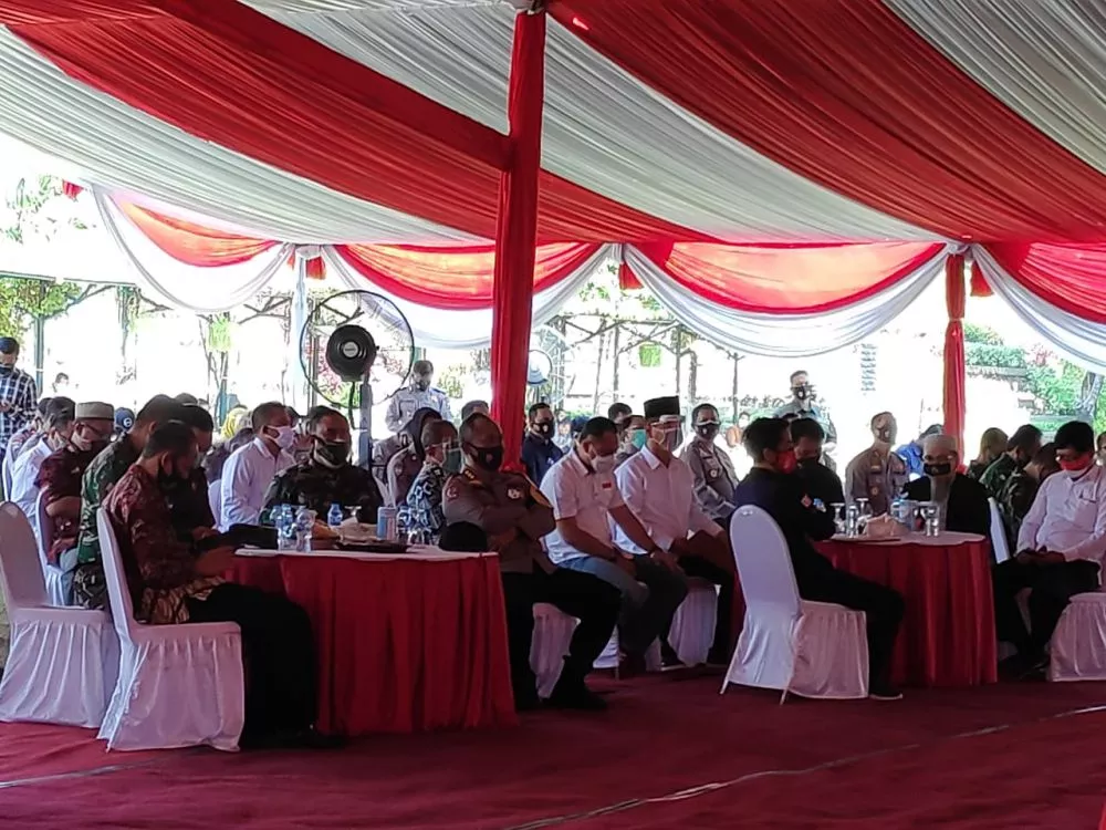Machfud Arifin Tak Hadiri Deklarasi Kampanye Bermasker, KPU Surabaya Sebut Satu Calon Kepala Daerah Positif Covid-19