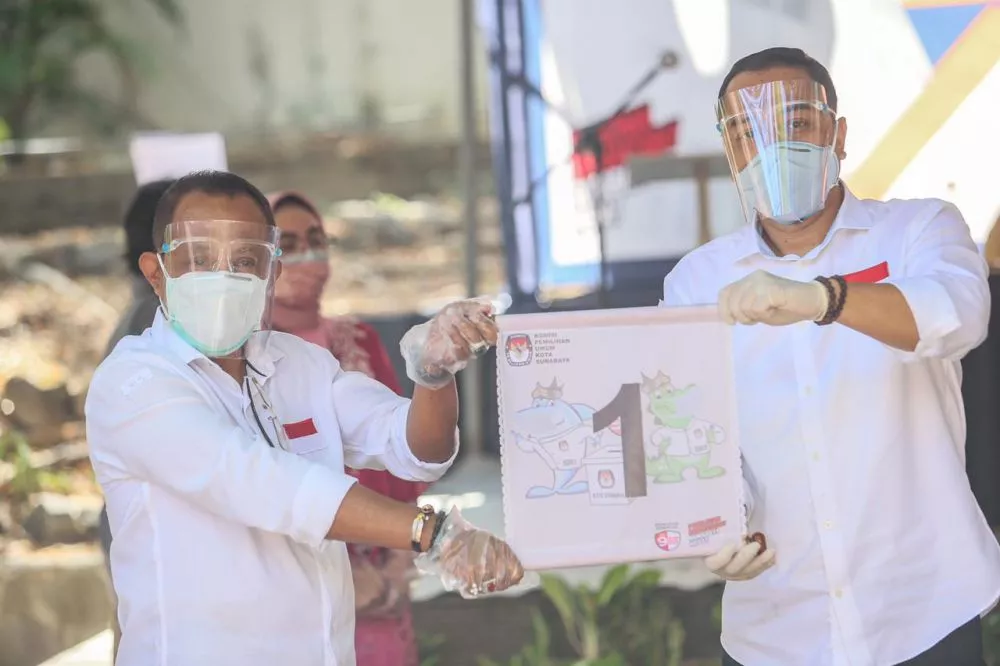 Pasangan PDIP Dapat Nomor Urut 1 di Pilkada Surabaya, Ini Maknanya Menurut Eri Cahyadi