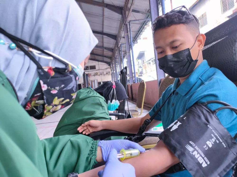 Penuhi Stok Plasma Konvalesen di Surabaya, JCI Jawa Timur Gelar Donor Darah