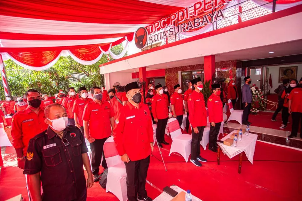 Alhamdulillah, Polemik Dana Pembangunan 10 Miliar Mereda, PDIP Surabaya Punya Kantor Permanen