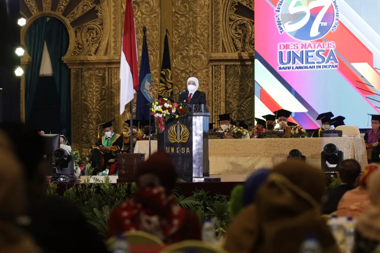 Jalin Kerja Sama dengan Unesa, Gubernur Jatim Berharap Penguatan Skill Siswa SMK