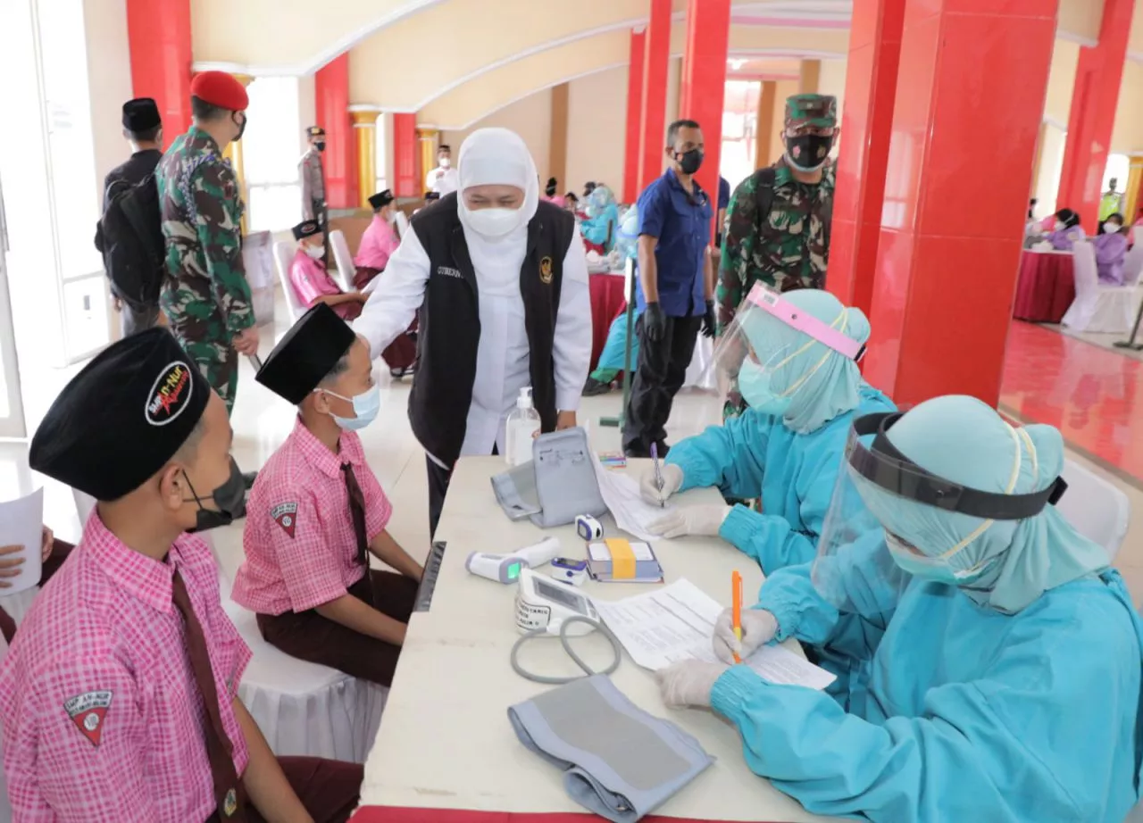 Anak Usia 6-11 Tahun di Jawa Timur Akan Divaksin Sinovac Serentak, Ini Lokasinya