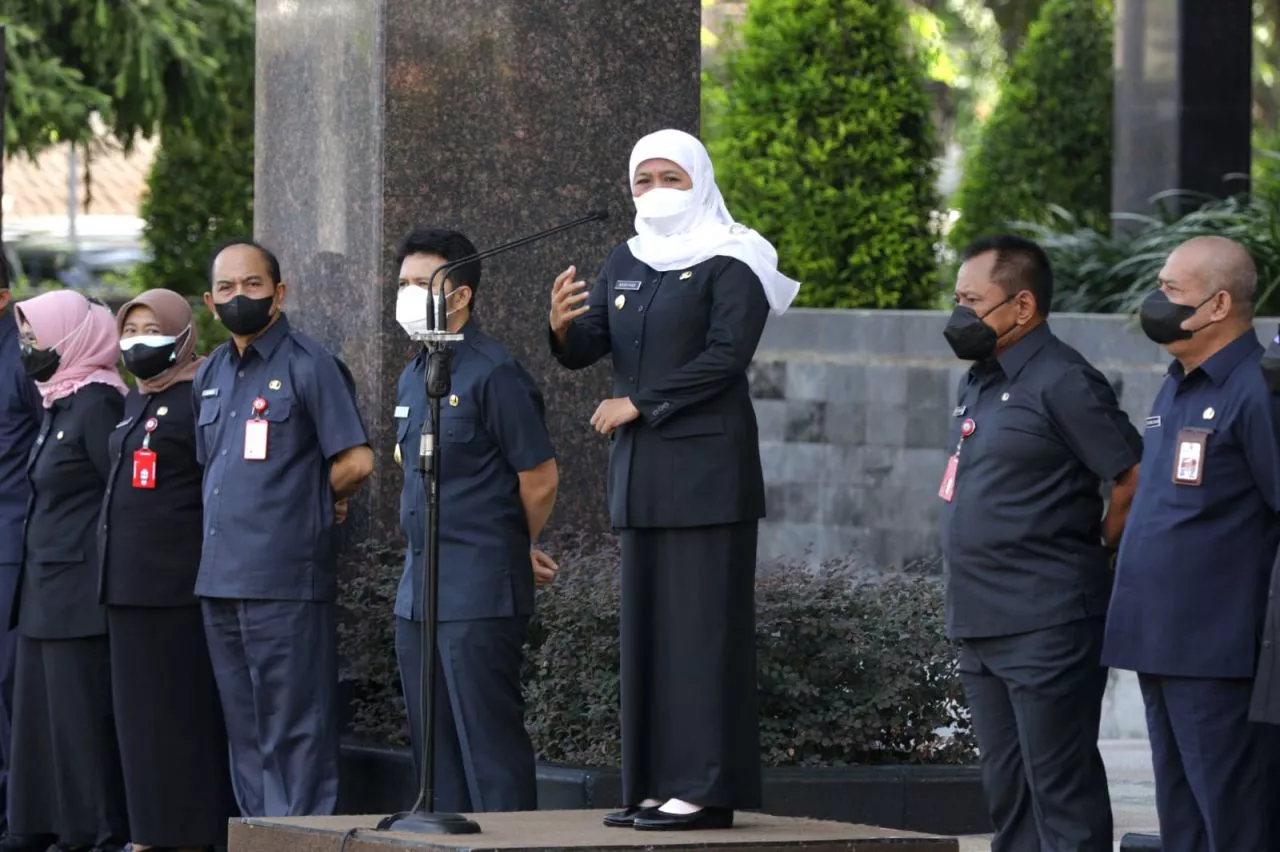 Gubernur Khofifah Tegaskan ASN Dilarang Cuti Akhir Tahun, Kecuali Kondisi Ini