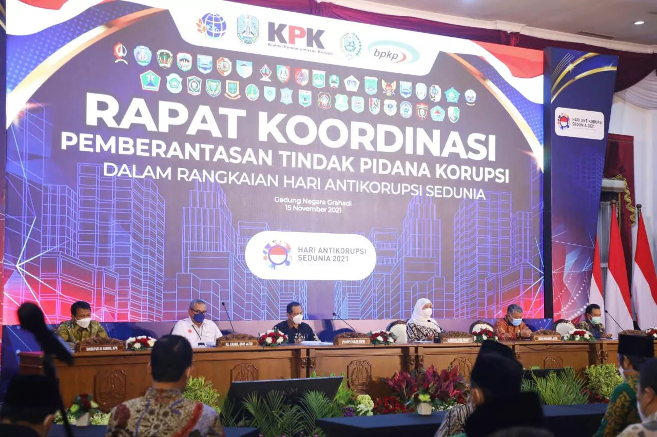Gubernur Khofifah Waspadai Posisi-posisi ASN di Jawa Timur yang Rawan Korupsi