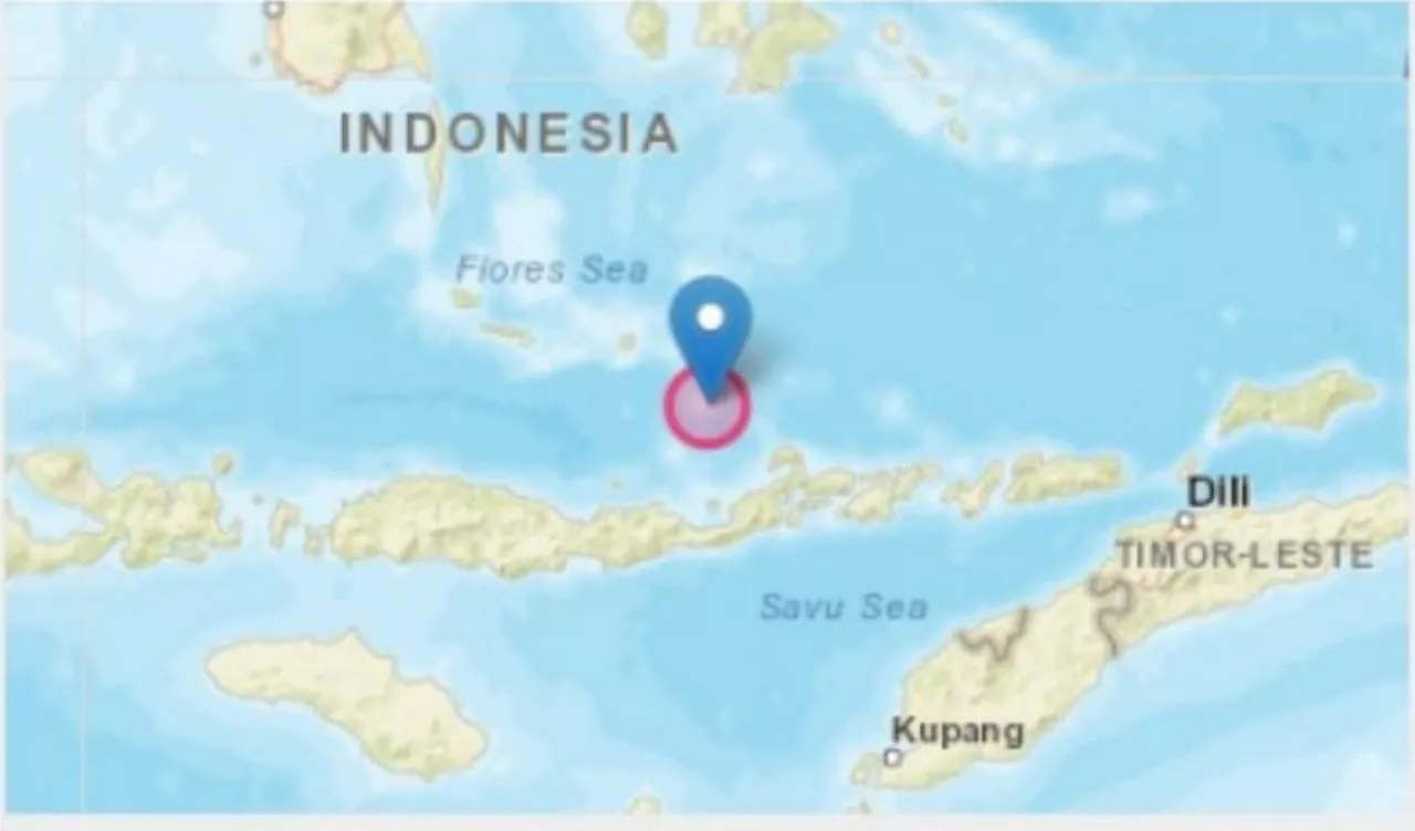 Terjadi 15 Gempa Susulan Setelah Magnitudo 7,5 di Laut Flores