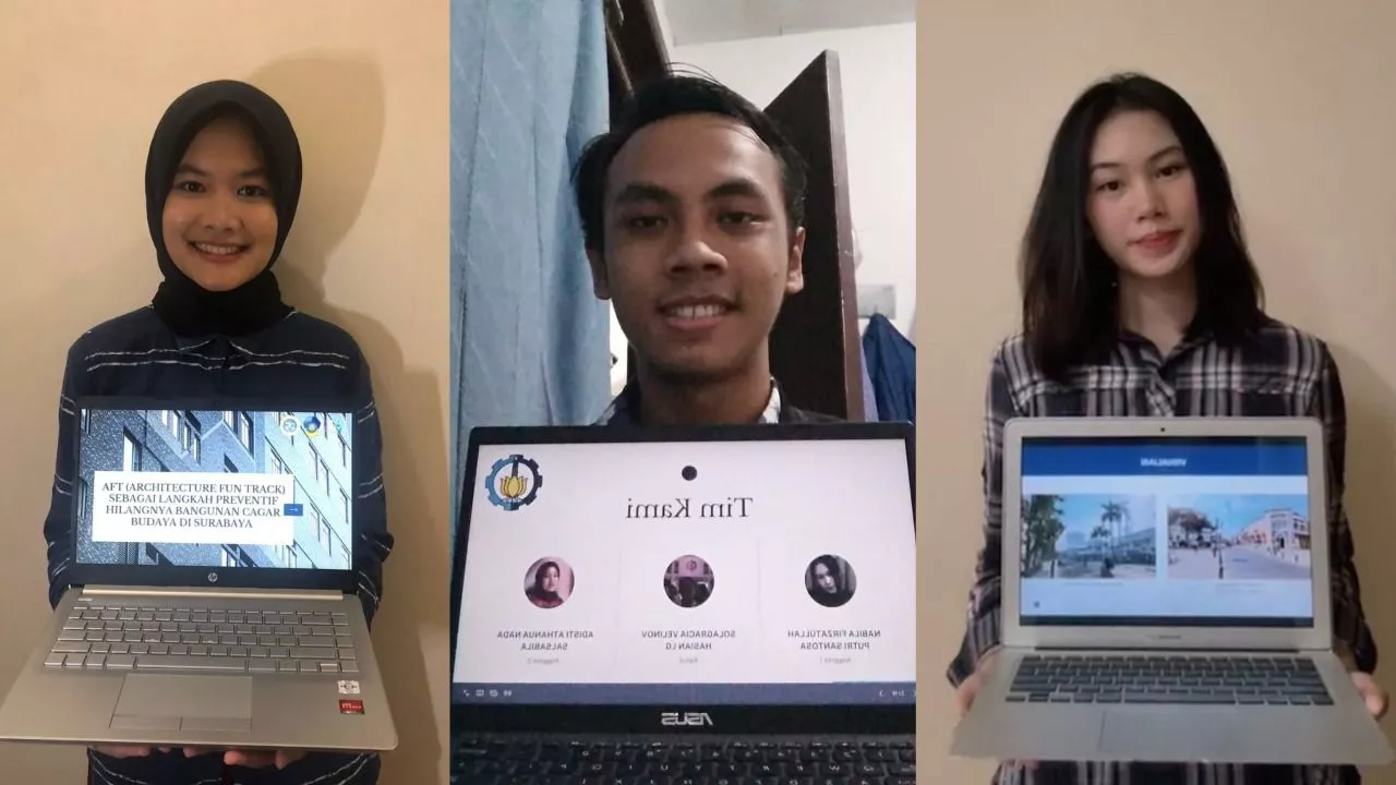 Mahasiswa ITS ini Rancang Teknologi Simulasi Perjalanan Wisata di Surabaya