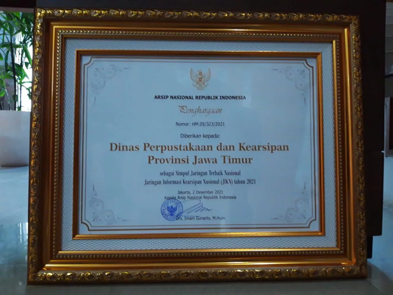Jawa Timur Raih Anugerah Simpul Jaringan Terbaik, Khofifah: Ini Tantangan Besar