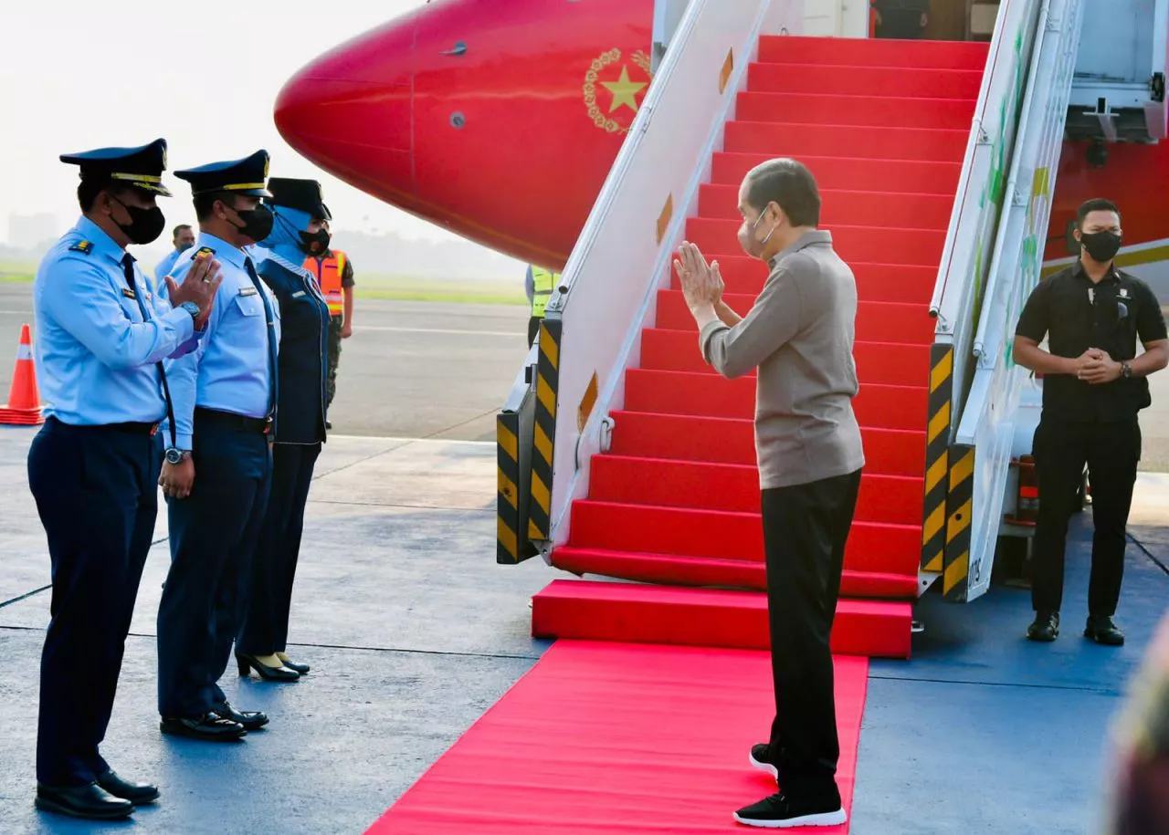 Tinjau Industri Kecil Menengah, Presiden Jokowi Kunjungi Bali Bangkit