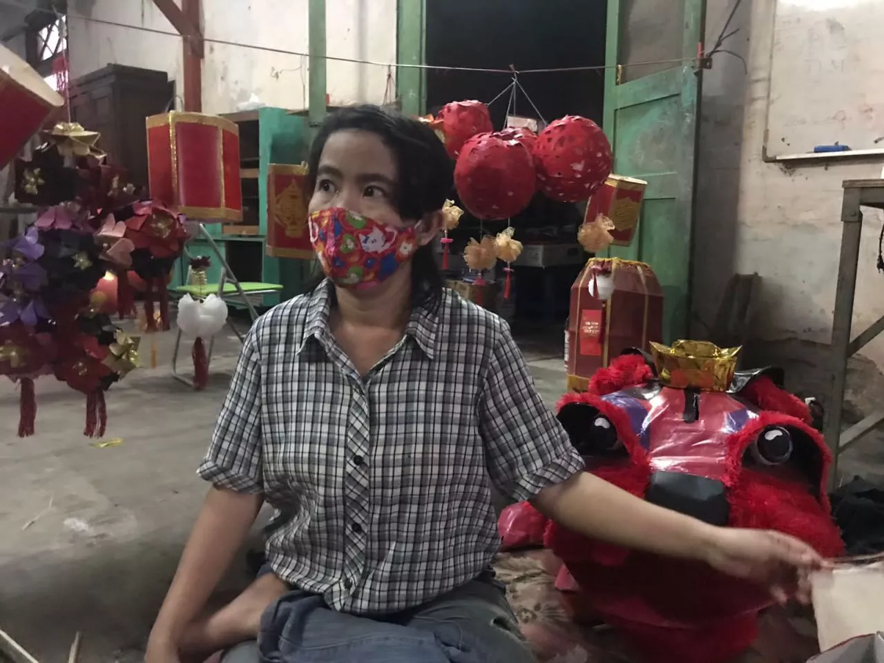 Kampung Pecinan Tambak Bayan Surabaya Rayakan Imlek dengan Pameran Lampion