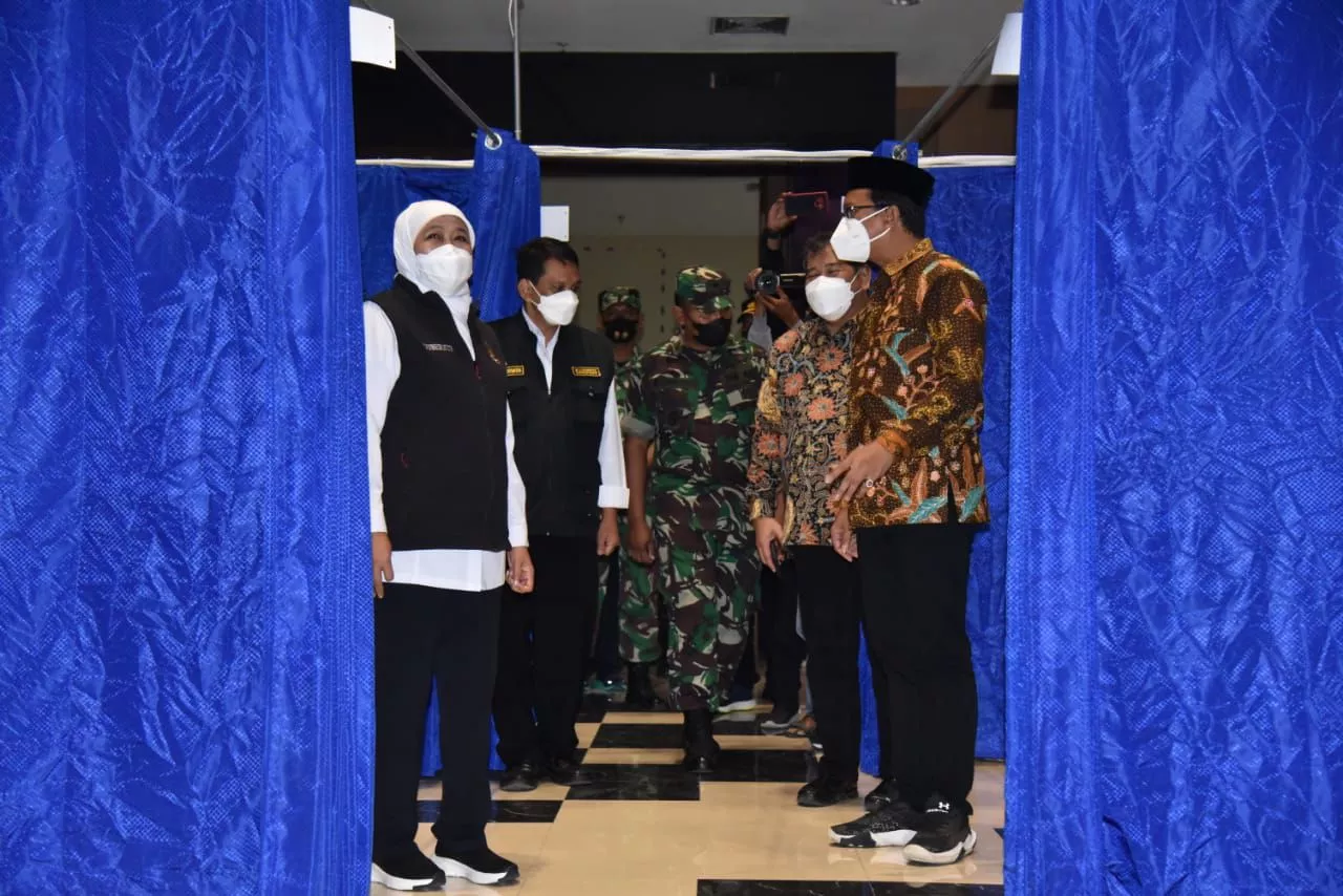 Pemkab Sidoarjo Kembali Buka Layanan Isolasi Terpadu Covid-19