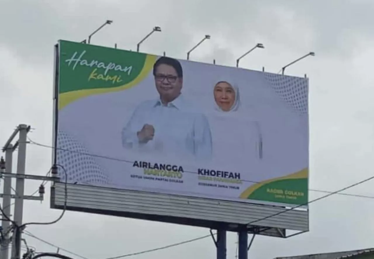 Hasil Survei Rendah, Baliho ini Tidak Mencuri Perhatian Emak-emak di Jawa Timur
