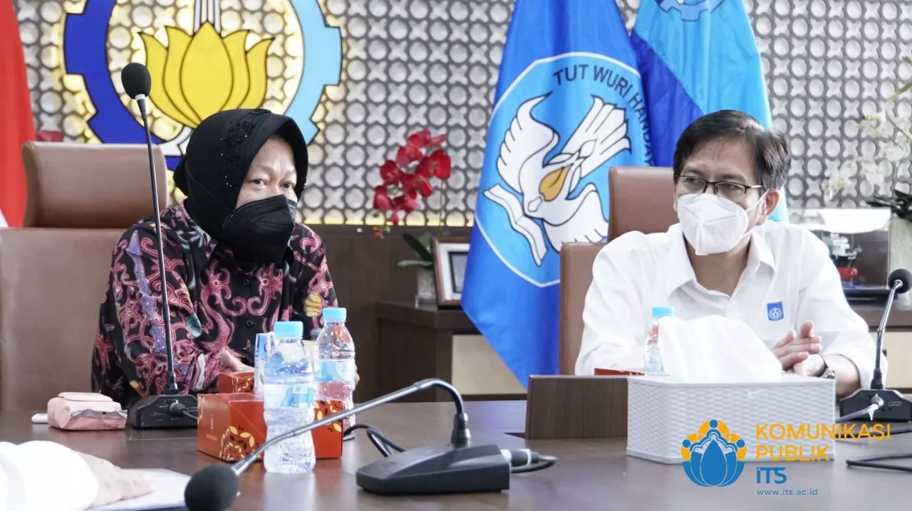 Mensos Risma Ajak ITS Berkolaborasi Soal Inovasi Transportasi Kawasan Terluar