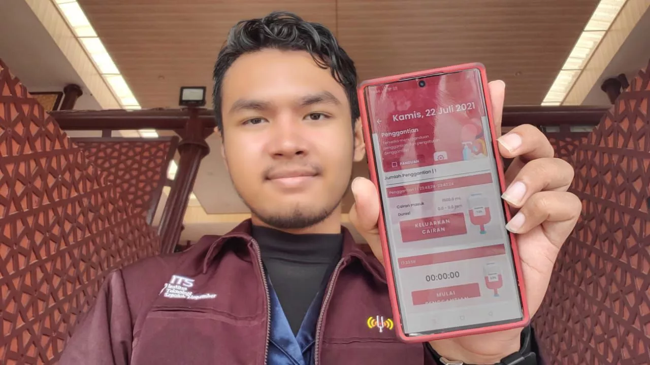 Mahasiswa ITS Ciptakan Aplikasi Monitoring untuk Pasien Gagal Ginjal