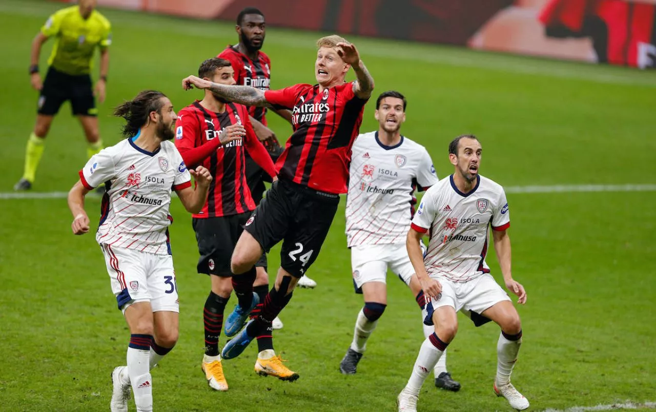 Bekuk Cagliari 0-1, AC Milan Diambang Scudetto