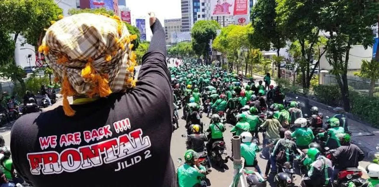 Siap-siap, Ribuan Driver Ojek Online Bakal Demo di Surabaya, Ini Rutenya