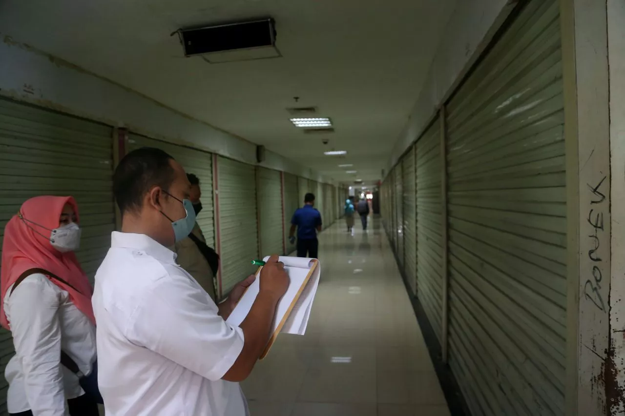 Pemkot SurabayaCek Kelayakan Bangunan dan Prasarana Pasar Turi Baru