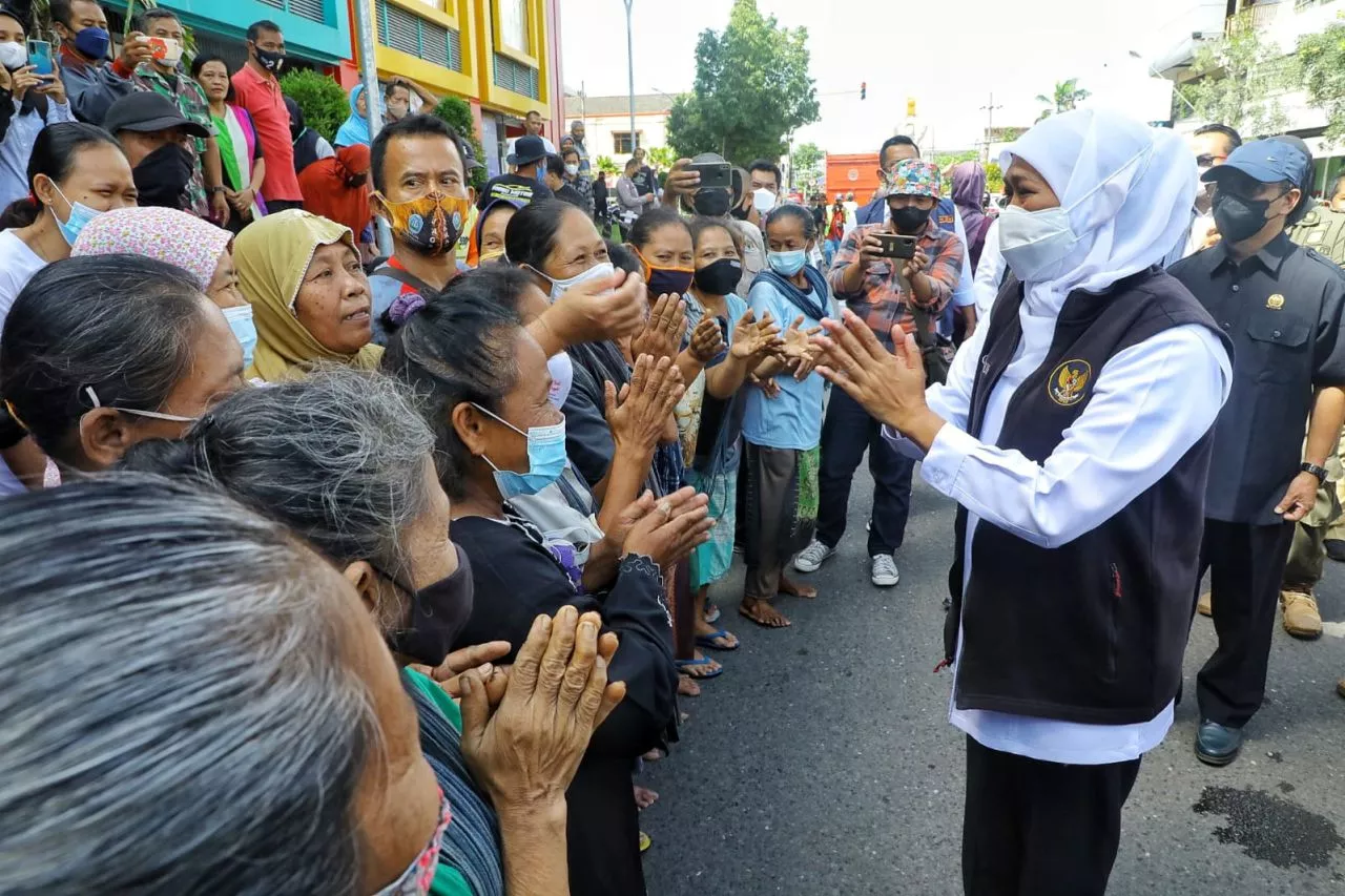 Lebaran 2022, Gubernur Khofifah Pastikan Stok & Suplai Bahan Pokok di Jatim Aman